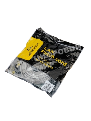 Патч-корд LSZH UTP Cablexpert PP31-20M cat.5e, 20м, литой, многожильный, серый