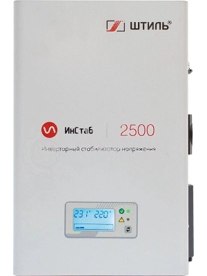 Стабилизатор напряжения Штиль ИнСтаб IS2000RT 1500Вт 2000ВА белый