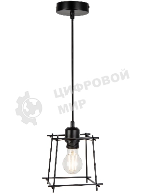 Светильник потолочный Hiper Подвес 1хЕ27х60Вт черный H046-0