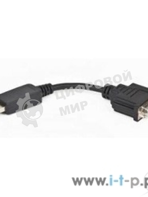 Переходник DisplayPort - DVI Cablexpert A-DPM-DVIF-002, 20M/19F, черный, пакет