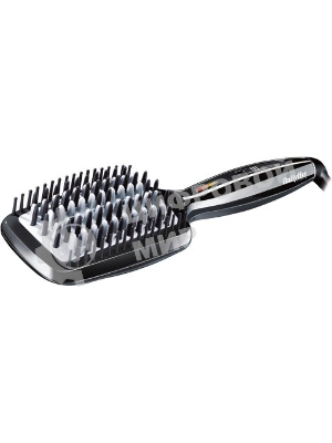 Расческа-выпрямитель BaByliss Smoothing Heated Brush HSB101E черный, 45 мм, 200 °C, 3 режима