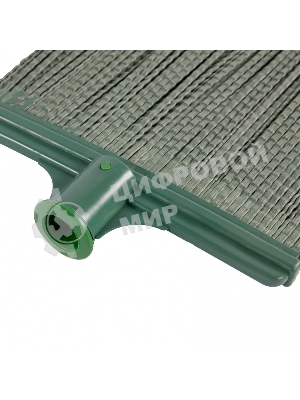 Метла полипропиленовая Сибртех, 270х260 мм, плоская распушенная, без черенка