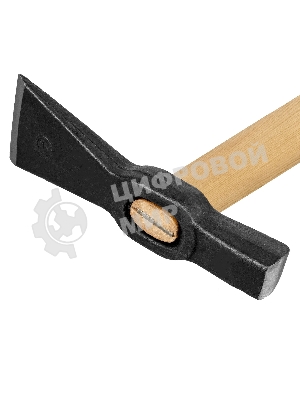 Молоток Россия печника,400 г,деревянная ручка 10640