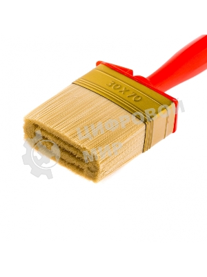 Кисть-ракля MTX 84125 30 х 70 мм, искусст. щетина, пластмас. корпус, пластмас. рукоятка