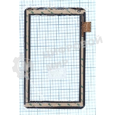 Сенсорное стекло (тачскрин) XC-PG0900-029B-A0-FPC черное