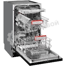 Встраиваемая посудомоечная машина Kuppersberg GS 4557, серебристый, 44.8 см, 11 компл., 49 дБ, класс A++