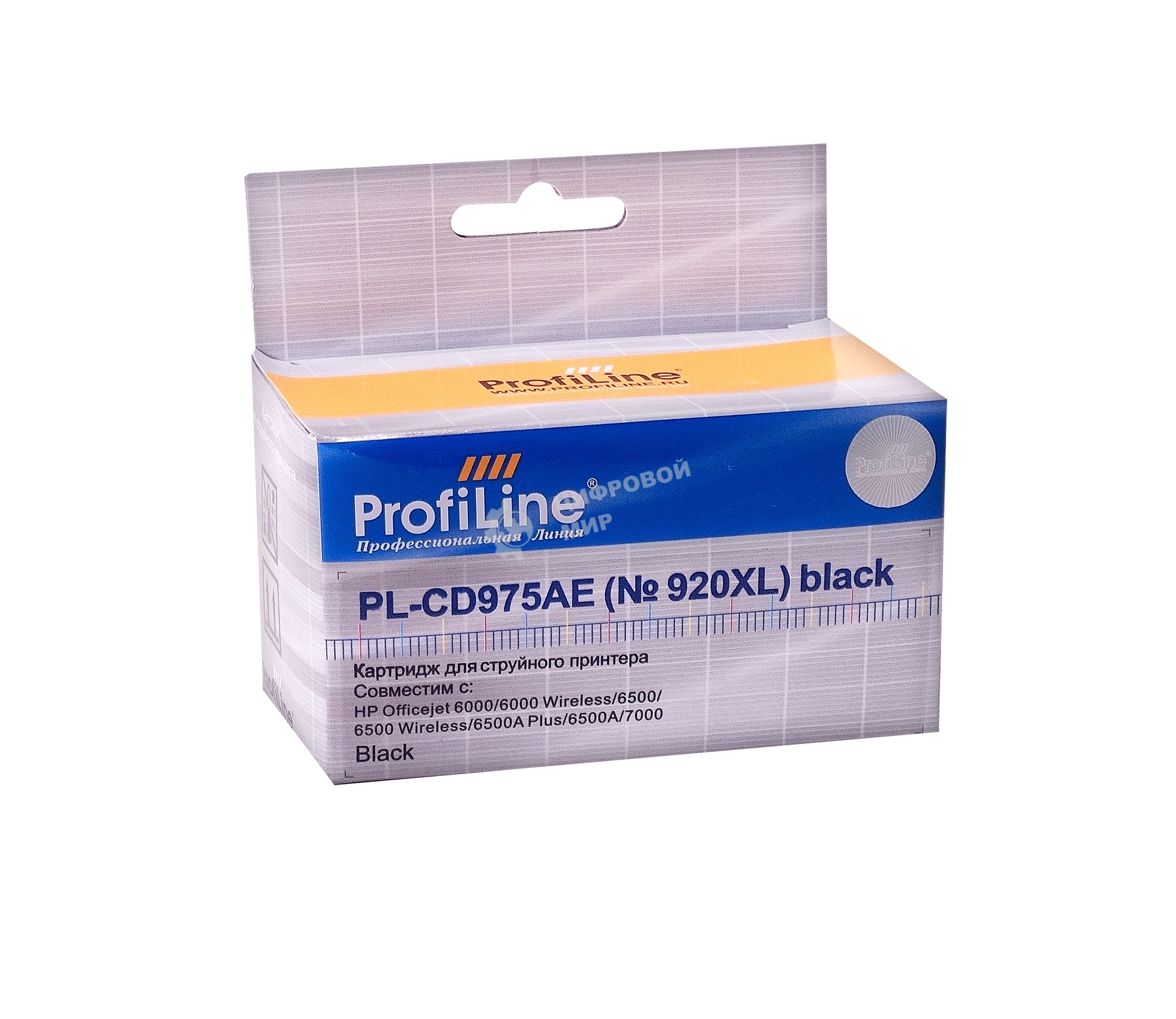 Картридж струйный ProfiLine PL-CD975AE №920XL для принтеров HP officejet 6000/6500/7000 Black водн