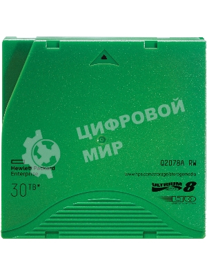 Картридж HPE Q2078A LTO-8 Ultrium 30TB RW Data