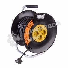 Удлинитель силовой PROconnect на катушке 4 гнезда с/з 50 м 3х1,5 мм² OPTIMA