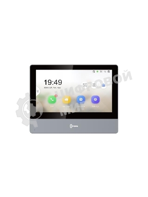 Видеодомофон Hikvision DS-KH8350-TE1 серебристый