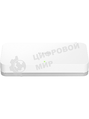 Коммутатор неуправляемый D-Link DGS-1008A/F1A с 8 портами 10/100/1000Base-T (465291)
