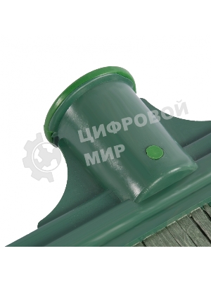 Метла полипропиленовая Сибртех, 270х260 мм, плоская распушенная, без черенка