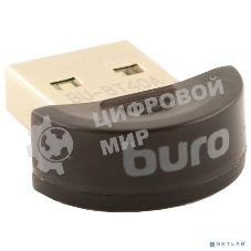 Адаптер USB Buro BU-BT40A Bluetooth 4.0+EDR class 1.5 20м черный