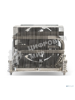 Кулер для процессора ExeGate ESNK-P0048AP4.PWM.2U.2011.Cu серебристый, 60 мм, алюминий/медь, 6800 об/мин, 52 дБ, 4 pin, 135 Вт, 64.5 мм