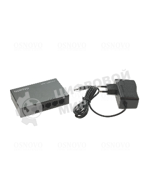 Коммутатор Osnovo SW-5G 5x1 Гбит/с неуправляемый