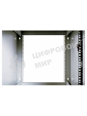 Шкаф телекоммуникационный настенный разборный 6U (600 x 650) дверь стекло