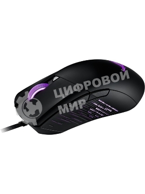 Мышь проводная ASUS ROG Gladius III черный, 19000 dpi, USB, кнопки - 6