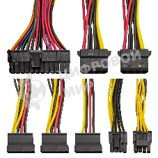 Блок питания ExeGate CP650 (EX292145RUS-PC), 650Вт, 80мм, серебряный