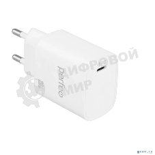Сетевое зарядное устройство PERFEO с разъемом USB, QC3.0, 18W, белый (I4659)