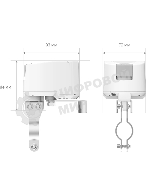 Элеткропривод Aqara VC-X01D белый