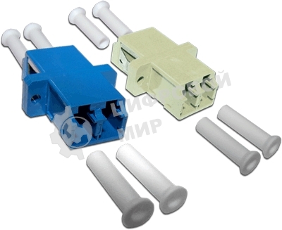 Адаптер оптический LANMASTER LC, SM, корпус SC, дуплексный