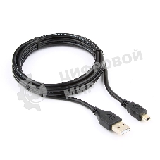 Кабель Gembird PRO USB 2.0 для соед. 1.8м А-miniB (5 pin) позол.конт., пакет