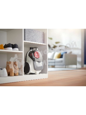 Пылесос Philips XB2042/01 белый/персиковый, 360/1800 Вт, уборка сухая, пылесборник контейнер 1.3 л