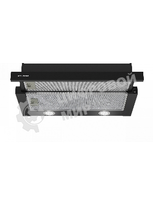 Вытяжка встраиваемая Maunfeld VS Light 60 черный, 60 см, 520 куб. м/ч, 56 дБ