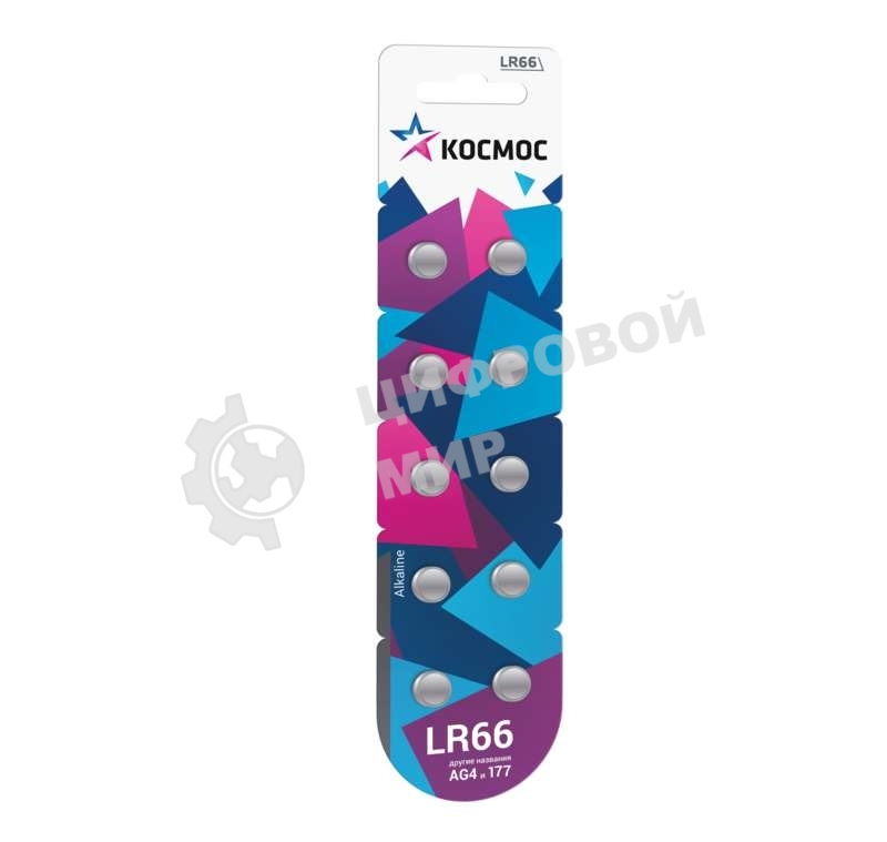 Элемент питания Космос алкалиновый 