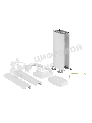 Мини-колонна 2 секции 0,3м бел