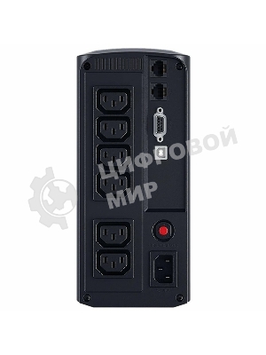 Источник бесперебойного питания UPS CyberPower VP1000EILCD Line-Interactive 1000VA/550W USB/RS-232/RJ11/45 (6 IEC С13)