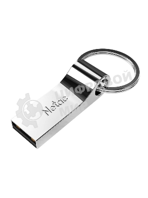 Флешка USB Netac U275 (NT03U275N-008G-20SL), 8Gb, USB 2.0, R/W 50/15, серебристый
