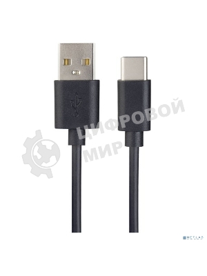 Кабель PERFEO USB2.0 A вилка - USB Type-C вилка, черный, 1 м., бокс (U4703)
