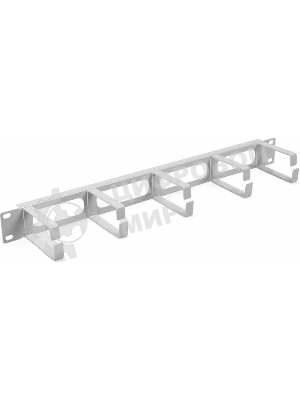Кабельный органайзер горизонтальный NTSS NTSS-HORG-2U-4(70) односторонний кольца 2U шир.:19
