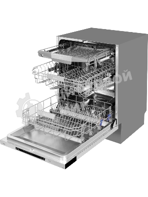 Встраиваемая посудомоечная машина Monsher MD 6003, серебристый, 59.8 см, 14 компл., 52 дБ, класс A++