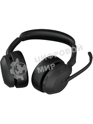 Гарнитура Jabra Evolve2 55 чёрный, беспроводная, Bluetooth, до 16 ч