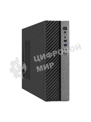 Компьютерный корпус Desktop ExeGate MI-302U-350 (mATX/mini-ITX, TPS350 8см, 1хUSB+1хUSB 3.0, HD аудио, черный)