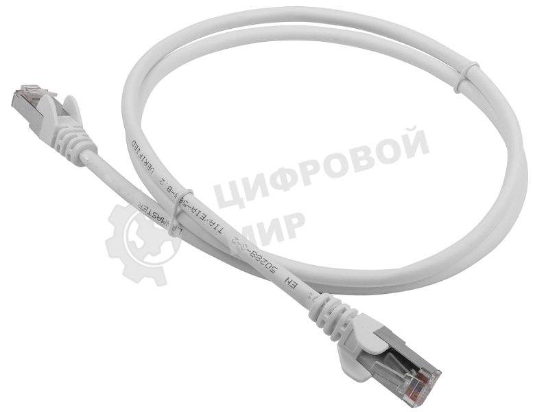 Кабель Патч-корд Lanmaster LSZH FTP кат.5e, 7.0 м, серый
