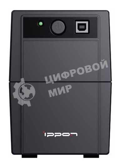 Источник бесперебойного питания Ippon Back Basic 1050S Euro 600Вт 1050ВА черный