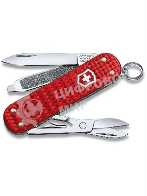 Нож-брелок Victorinox Classic SD Precious Alox, 58 мм, 5 функций, 
