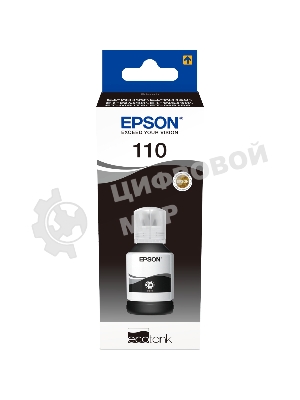 Чернила Epson MX1XX XL C13T03P14A черный (6000 стр.) (120 мл) для Epson M1100/1120/2140