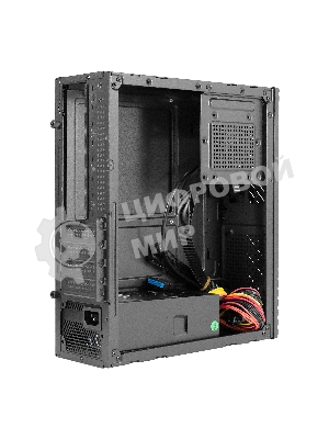 Компьютерный корпус Desktop ExeGate MI-302U-350 (mATX/mini-ITX, TPS350 8см, 1хUSB+1хUSB 3.0, HD аудио, черный)