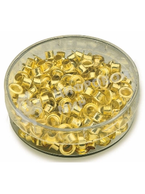 Люверс Kw-Trio 9707, до 30 листов, медный (упак:250шт)