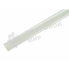 Термоусаживаемая трубка Rexant 10,0/5,0 мм, прозрачная, упак. 50 шт. по 1 м