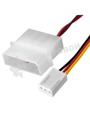 Вентилятор для корпуса ExeGate EX12025S3PM черный, 120 мм, 1500 об/мин, 24 дБ, 3 pin