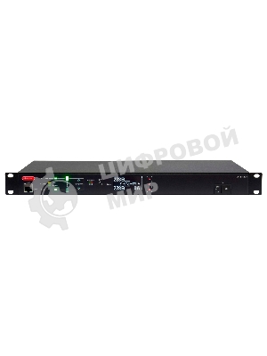Автоматический ввод резерва ELEMY RACK ATS, 1U, 220В, 16А, OLED, Ethernet, in (2) C20, out (1) C19 (9) C13