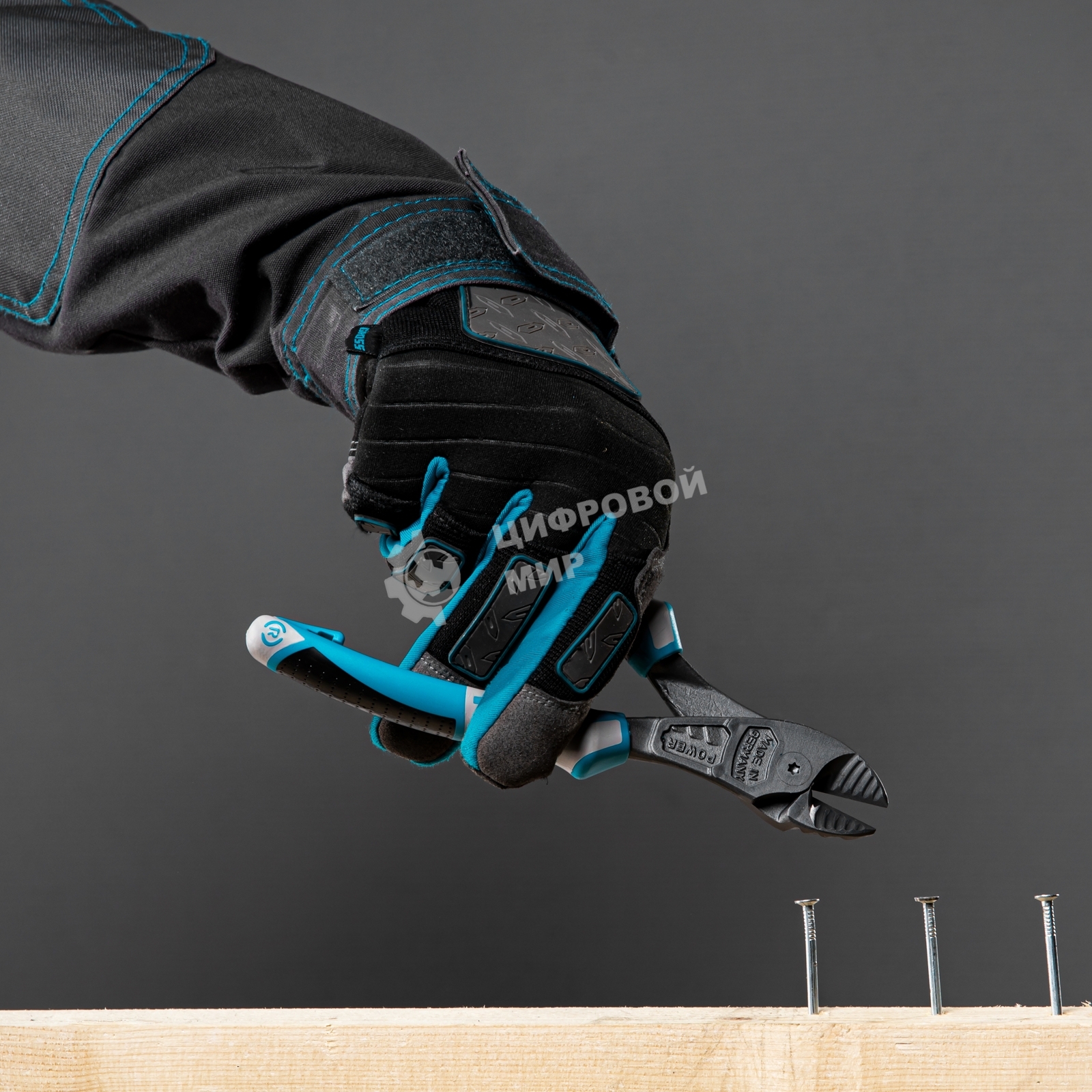 Бокорезы Gross 180 мм, усиленные, трехкомпонентные рукоятки