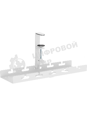 Кабель-канал Cactus CS-CM-400-1WT для столов 40x12.9x19см белый