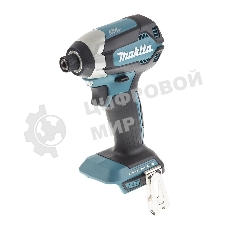 Дрель-шуруповерт Makita DTD153ZJ, 18 В, 0 Ач, 170 Нм, бесщеточный, ударный