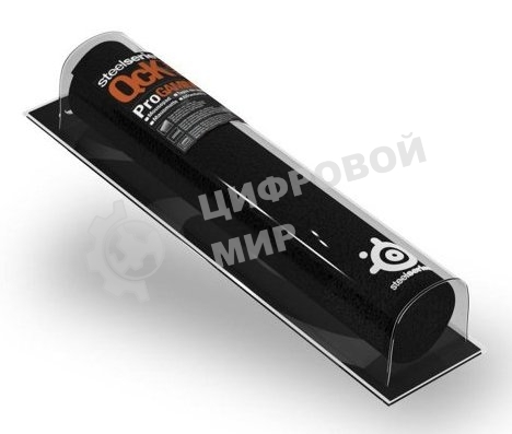 Коврик для мыши Steelseries QcK Heavy черный/рисунок 450x400x6мм